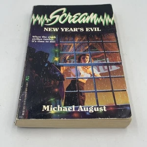 Z-Fave Scream Vintage YA Horror Series Book 6 New Year's Evil Michael August - Picture 1 of 6