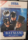 Batman Returns (1993) Sega Master System (Modul Manual Box) working CIB