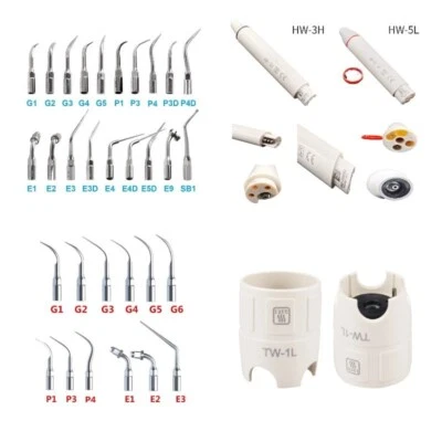 Dental Ultrasonic Scaler Handpiece/Tips/Wrench/fit EMS/SATELEC/VRN - Image 1 of 4