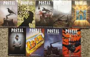 Postal graphic novel TPB #1-7 + Deliverance 1-2 - COMPLETE SET- Image High Grade - Picture 1 of 9