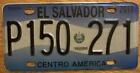 SINGLE EL SALVADOR LICENSE PLATE - P150 271