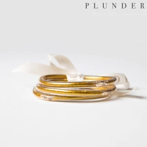 Plunder Design Armband "Oralia" - 3er Set in Gold - Bild 1 von 5