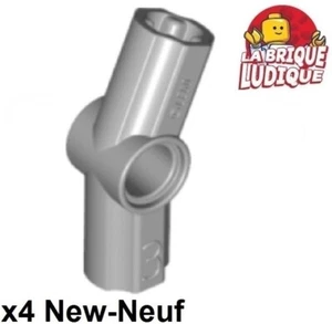 Lego technic 4x Axe Axle pin connector angle 157.5° #3 gris/light b gray 32016 - Imagen 1 de 1
