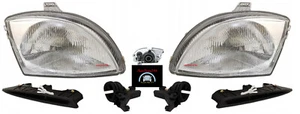 Set 2 Faro Fanale Proiettore Anteriore Per Fiat Seicento 600 H4 Destro Sinistro - Foto 1 di 1