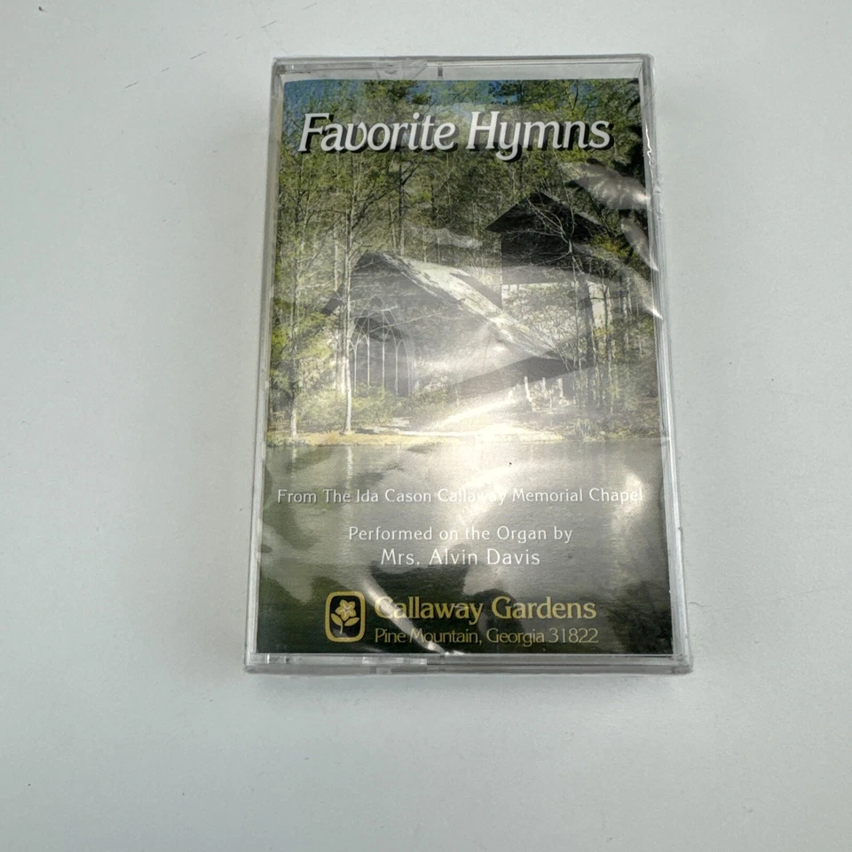 Favorite Hymns Performed on the Organ Mrs. Alvin Davis Cassette Callaway Gardens - Image 1 of 2