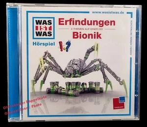 WAS IST WAS: Erfindungen & Bionik Hörspiel 2 Themen auf CD - Baur, Manfred - Bild 1 von 2