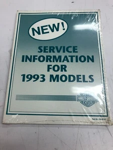 FÁBRICA HARLEY DAVIDSON 1993 MODELOS MANUAL DE INFORMACIÓN DE SERVICIO 99449-93 (G3) 2 - Imagen 1 de 4