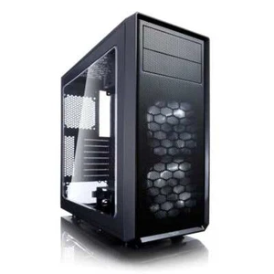 Fractal Design Focus G ATX Gaming Gehäuse mit Seitenfenster, schwarz - Bild 1 von 17