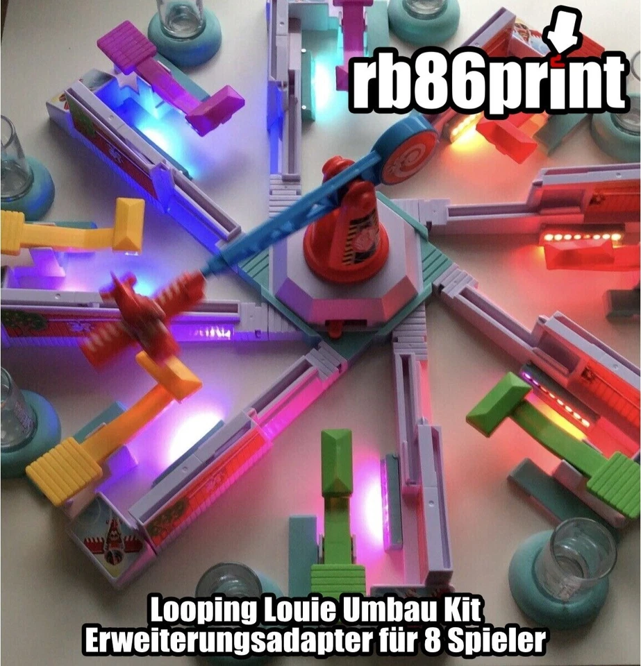 Looping Louie Umbau Kit  - Erweiterungsadapter für 8 Spieler - Bild 1 von 3