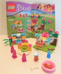 LEGO FRIENDS PET PUPPY DOG ACTIVITY TRAINING COURSE ANIMAL 41088 RETIRED SET LOT - Picture 1 of 5
