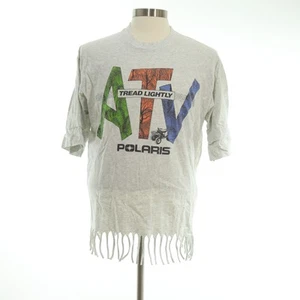 Camiseta Top Polaris Para Hombre Blanca Vintage Años 90 ATV 4 Ruedas - Talla XL - Imagen 1 de 9