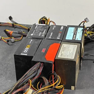 Lot of 7 Power Supplies for Parts - Various Models - Afbeelding 1 van 7