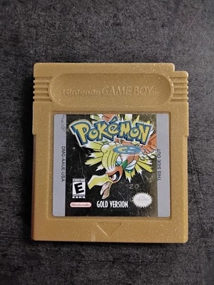 Pokemon Gold Version Nintendo Gameboy Game Cartridge - Image 1 of 2