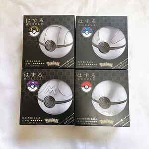 Complete set of 4 Huzzle HANAYAMA Pokemon Monster Super Hyper Master Ball Puzzle - Picture 1 of 1