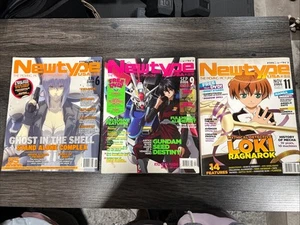 Vintage Newtype Anime Manga Magazin Menge 3 Jun 2004 Sep Nov 2005 - Bild 1 von 7