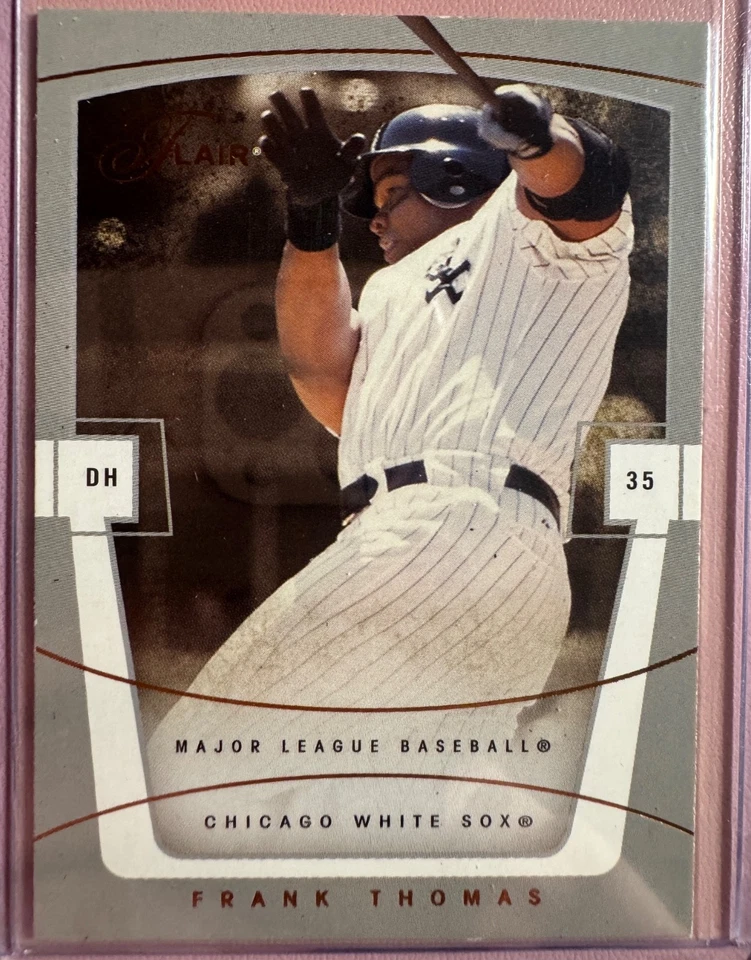 2004 Flair Frank Thomas #56 Chicago White Sox MLB Baseball - Image 1 of 2