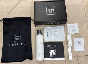 New SIMPLER Hair Color Kit NATURAL BLACK for Men full gray coverage NB - Picture 1 of 1