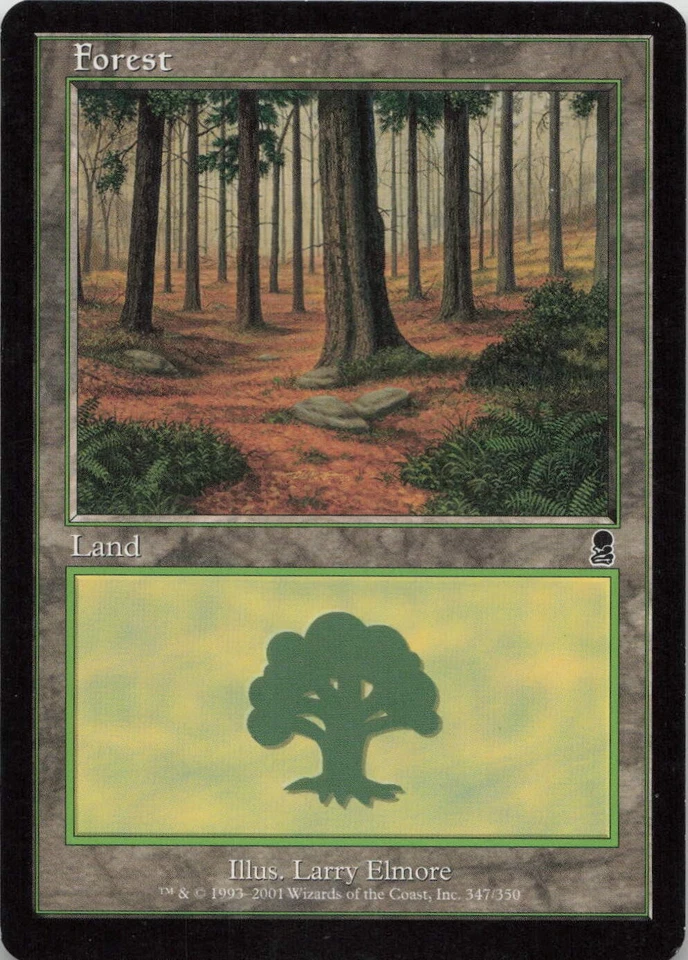 Forest () L Odyssey 347 - LP MTG - Image 1 of 1