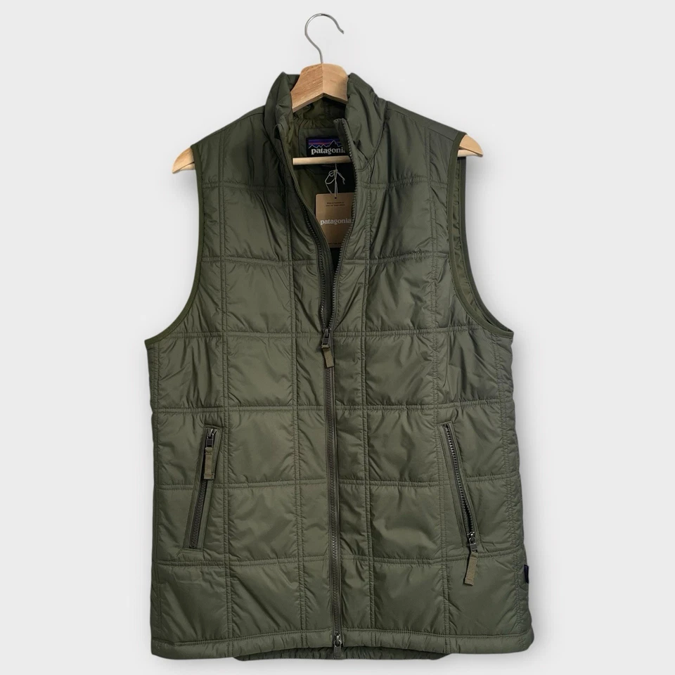 Patagonia Women's Lost Canyon Vest Medium Pine Needle Green Insulated Hiking New - Image 1 of 4