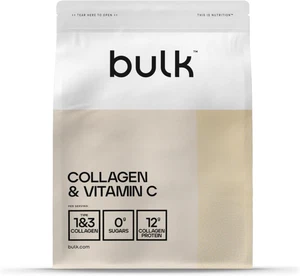 Collagène Et Vitamine C En Poudre, Peptides De Collagène, Pomme, 2 Kg, 132 Porti - Foto 1 di 12