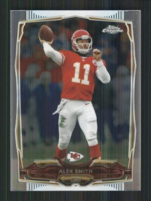 2014 Topps Chrome #54 Alex Smith Kansas City Chiefs 41625 - Image 1 of 2