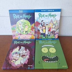 Rick and Morty: Seasons 1 To 4 Blu-ray Digital HD Box sets - Picture 1 of 6
