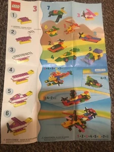 Lego Set 2075 Vintage McDonald's 1999 Birdie Pink Prop Plane Manual Only! - Picture 1 of 1