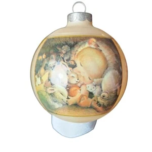 Vintage 1980 Schmid Babes at Christmas Ball Ornament Ferrandiz - Bild 1 von 3