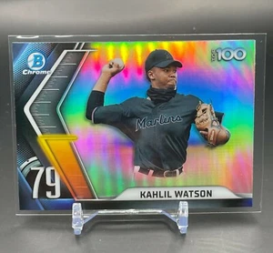 2022 Bowman Baseball-Einsätze - 3D, Top 100, HiFi, Vibrationen *Sie wählen Liste* - Bild 1 von 126