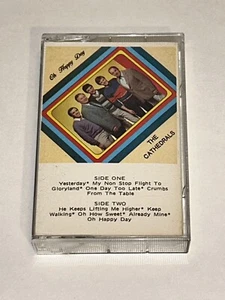 The Cathedral Quartet Oh Happy Day Southern Gospel Music Cassette 1C03 - Picture 1 of 4