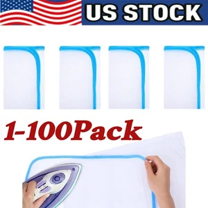 Pressing Cloth for Ironing Scorch Mesh Cloth Scorch Saving Ironing Pad Lot - Picture 1 of 12