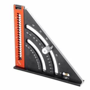 Folding Triangle Ruler Square Measuring Angle Protractor Layout Gauges - Picture 1 of 8