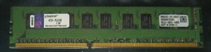 4GB Kingston DDR3 RAM 1333MHz PC3-10600E DIMM 240-pol KTH-PL313E/4G ECC 1,5V - Picture 1 of 1