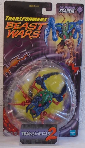 Transformers Beast Wars Scarem Beetles Transmetals 2 Evil Predacon Pincers MOC Cover