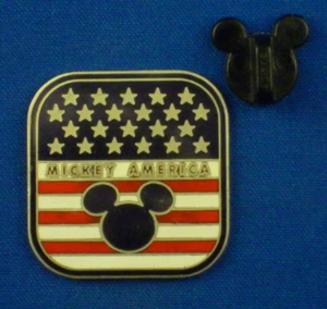 Mickey America Flag Mickey Icon Stars and Stripes 2000 Pin # 286 - Picture 1 of 3