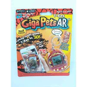 Giga Pets AR 2. Edition Augmented Reality Virtual Pet T-Rex Schlüsselanhänger [Neu] - Bild 1 von 2