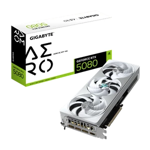 Gigabyte GeForce RTX™ 5080 AERO OC SFF 16GB GDDR7 256 bit PCI-E 5.0 2617 MHz - Picture 1 of 6