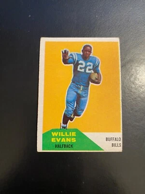 1960 FLEER FOOTBALL #65 WILLIE EVANSI!! $1 SHIPPING!! - Image 1 of 2