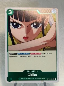 OP01-035 Okiku English One Piece Card Game Never Played! - Picture 1 of 6