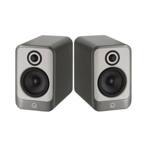 Q ACOUSTICS CONCEPT 30 SILVER COPPIA DIFFUSORI BOOKSHELF NUOVI - Picture 1 of 1