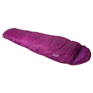 Highlander Sleepline 250 Mummy Camping Travel 2 Season One Person Fishing Pink - Picture 1 of 1