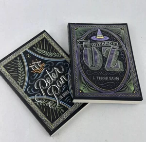 Brand New Unabridged Wizard Of Oz And Peter Pan JM Barrie Puffin Classics 5x7" - Picture 1 of 9