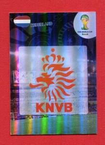 BRASIL 2014 - Adrenalyn Panini - Card Basic - NEDERLAND BADGE-LOGO - Imagen 1 de 1