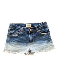 OshKosh B'gosh Girls Blue Cut-Off Denim Casual Summer Wear Shorts, Size 5T - Picture 1 of 4