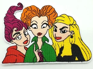 Parche Hocus Pocus Bordado Hierro Coser Anderson Hermanas Bruja Halloween Nuevo - Imagen 1 de 2