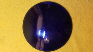 NEW STEBER U-45B BLUE 4-3/4" CONVEX GLASS ACCENT LENS FOR FLOODLIGHTS - Picture 1 of 4