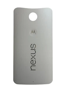 COPRI BATTERIA ORIGINALE GOOGLE MOTOROLA NEXUS 6 XT1103 BIANCO - Foto 1 di 3