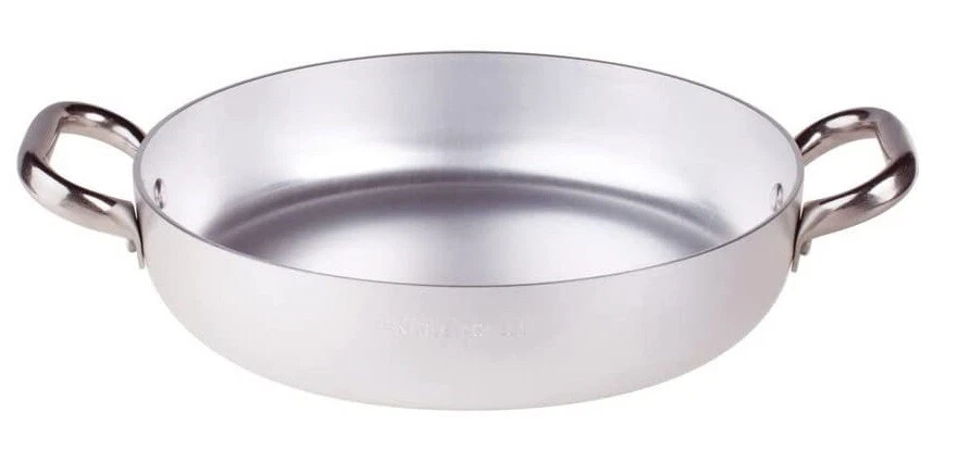 Tegame Professionale in Alluminio Alto 2 Manici 40 cm Agnelli - Immagine 1 di 1