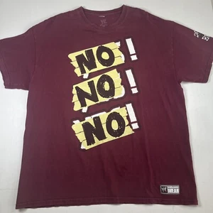 WWE Daniel Bryan Mens XL No! Stop It T-Shirt Tee AEW Bryan Danielson Wrestling - Picture 1 of 10