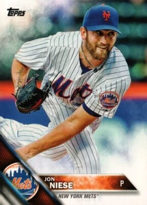 2016 Topps Baseball #145 - Jon Niese - New York Mets 16-739 - Picture 1 of 2